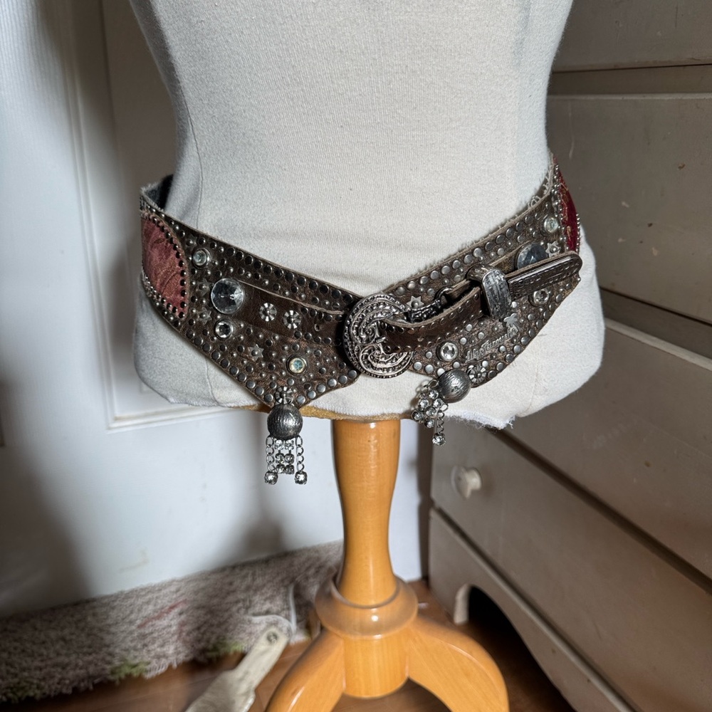 SOLD⭐️ lily farouche 2 Studded Belts